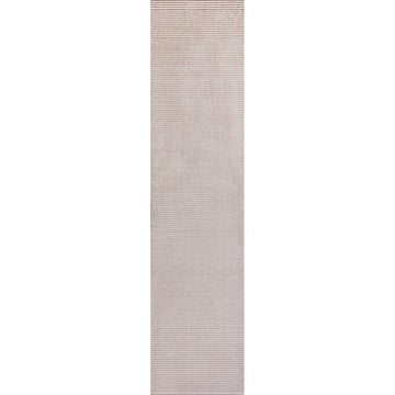Cole Modern Minimalist Pinstripe High-low Area Rug